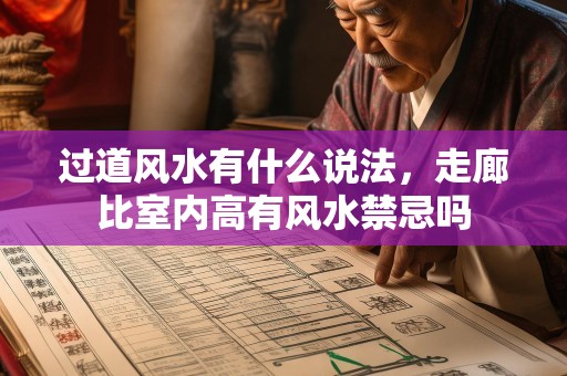 过道风水有什么说法，走廊比室内高有风水禁忌吗