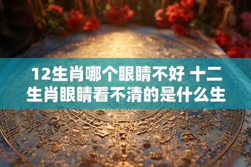 12生肖哪个眼睛不好 十二生肖眼睛看不清的是什么生肖