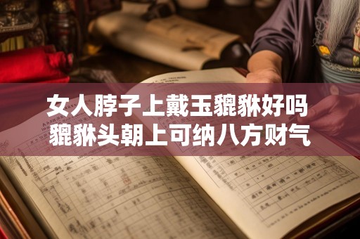 女人脖子上戴玉貔貅好吗 貔貅头朝上可纳八方财气
