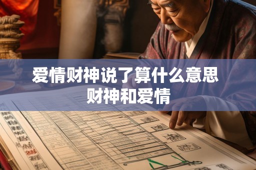 爱情财神说了算什么意思 财神和爱情