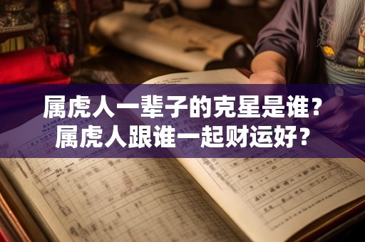 属虎人一辈子的克星是谁？属虎人跟谁一起财运好？