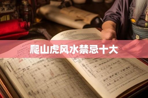 爬山虎风水禁忌十大