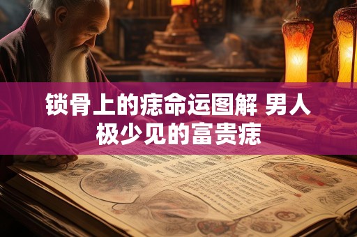 锁骨上的痣命运图解 男人极少见的富贵痣