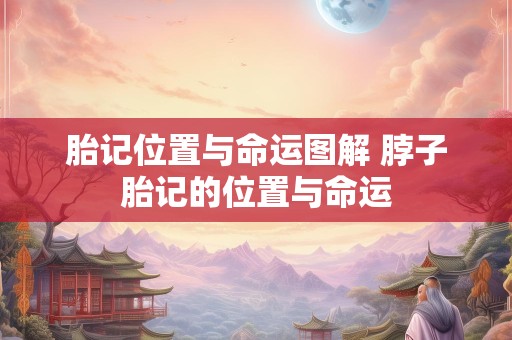 胎记位置与命运图解 脖子胎记的位置与命运