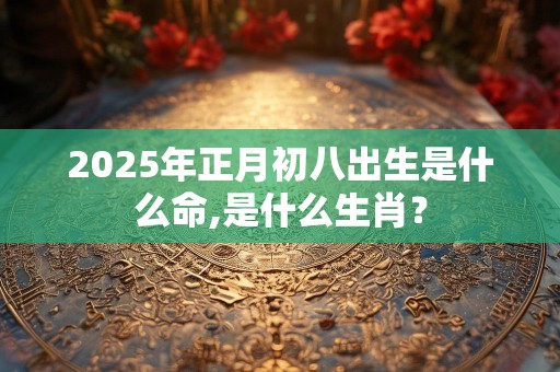 2025年正月初八出生是什么命,是什么生肖？