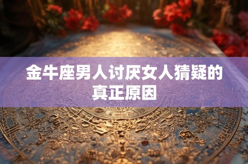 金牛座男人讨厌女人猜疑的真正原因