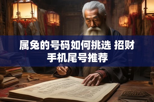 属兔的号码如何挑选 招财手机尾号推荐