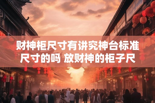财神柜尺寸有讲究神台标准尺寸的吗 放财神的柜子尺寸大全