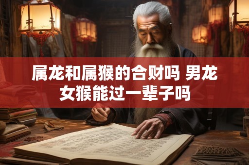 属龙和属猴的合财吗 男龙女猴能过一辈子吗