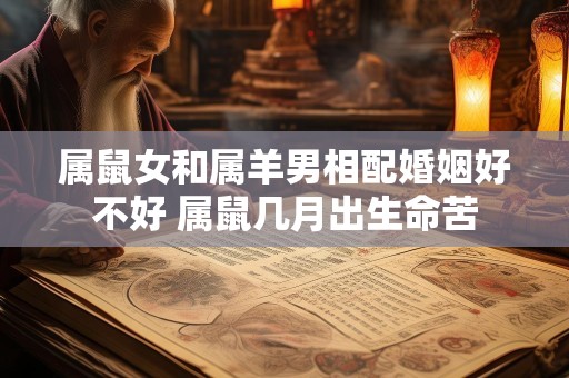 属鼠女和属羊男相配婚姻好不好 属鼠几月出生命苦
