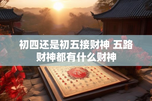 初四还是初五接财神 五路财神都有什么财神