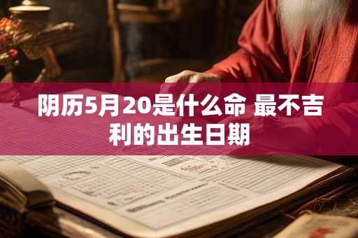 阴历5月20是什么命 最不吉利的出生日期