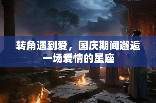 转角遇到爱，国庆期间邂逅一场爱情的星座