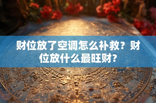 财位放了空调怎么补救？财位放什么最旺财？