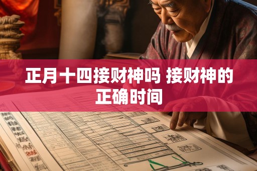 正月十四接财神吗 接财神的正确时间