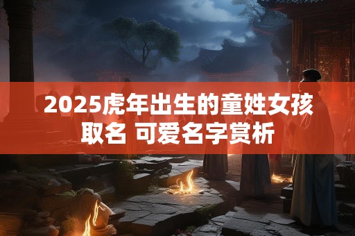 2025虎年出生的童姓女孩取名 可爱名字赏析
