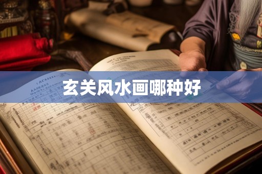 玄关风水画哪种好