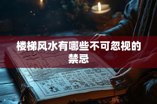 楼梯风水有哪些不可忽视的禁忌