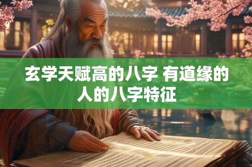 详细阅读:玄学天赋高的八字 有道缘的人的八字特征 玄学天赋高的八字 有道缘的人的八字特征