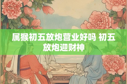 属猴初五放炮营业好吗 初五放炮迎财神