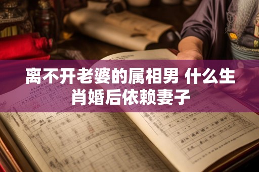 离不开老婆的属相男 什么生肖婚后依赖妻子