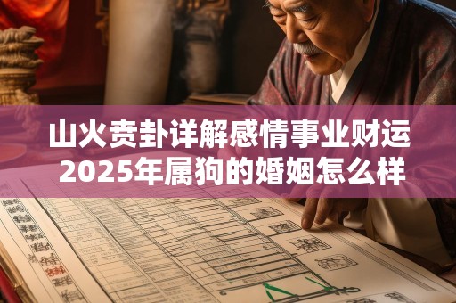 山火贲卦详解感情事业财运 2025年属狗的婚姻怎么样