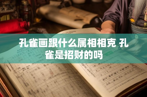 孔雀画跟什么属相相克 孔雀是招财的吗