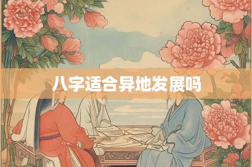 八字适合异地发展吗