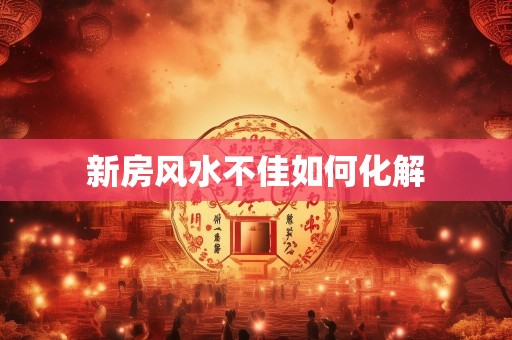 新房风水不佳如何化解