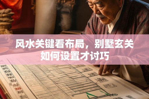 风水关键看布局，别墅玄关如何设置才讨巧