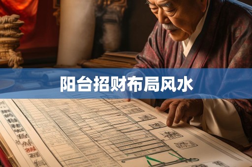 阳台招财布局风水
