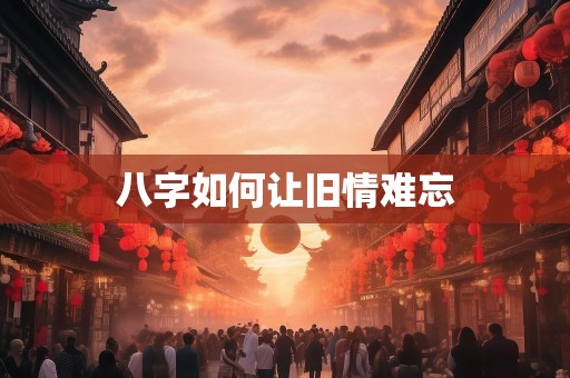 八字如何让旧情难忘
