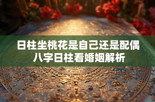 日柱坐桃花是自己还是配偶 八字日柱看婚姻解析