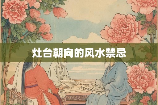 灶台朝向的风水禁忌