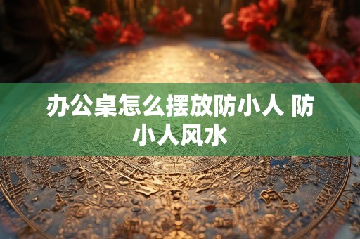 办公桌怎么摆放防小人 防小人风水