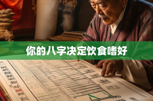 你的八字决定饮食嗜好