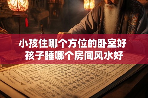 小孩住哪个方位的卧室好 孩子睡哪个房间风水好
