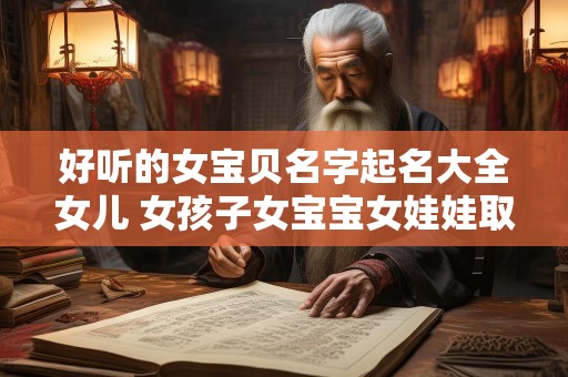 好听的女宝贝名字起名大全女儿 女孩子女宝宝女娃娃取名大全