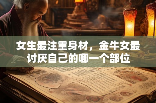 女生最注重身材，金牛女最讨厌自己的哪一个部位