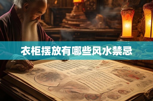 衣柜摆放有哪些风水禁忌