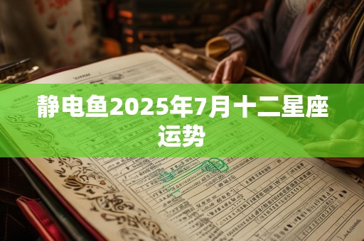 静电鱼2025年7月十二星座运势