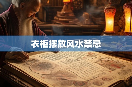 衣柜摆放风水禁忌