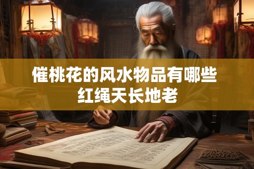 催桃花的风水物品有哪些 红绳天长地老