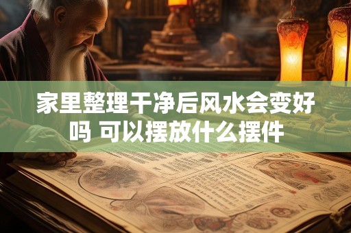 家里整理干净后风水会变好吗 可以摆放什么摆件