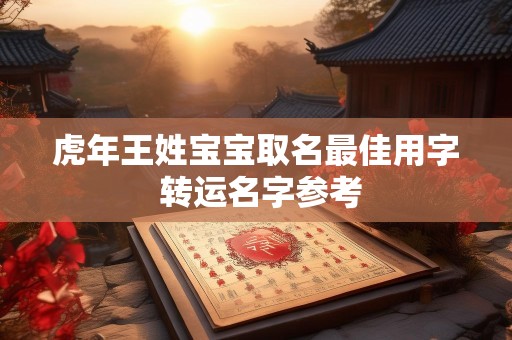 虎年王姓宝宝取名最佳用字 转运名字参考