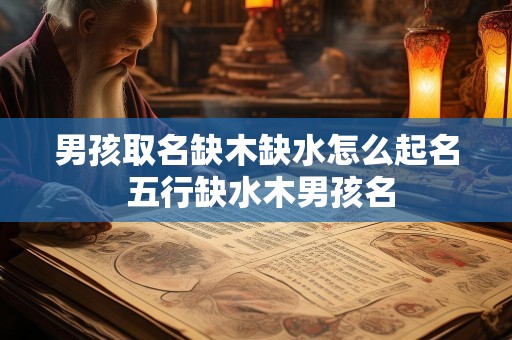 男孩取名缺木缺水怎么起名 五行缺水木男孩名