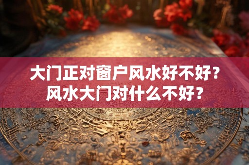 大门正对窗户风水好不好？风水大门对什么不好？