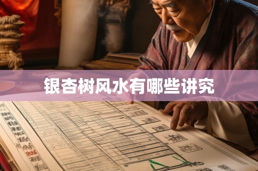 银杏树风水有哪些讲究