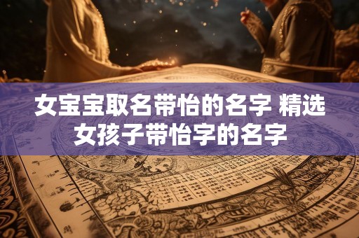 女宝宝取名带怡的名字 精选女孩子带怡字的名字