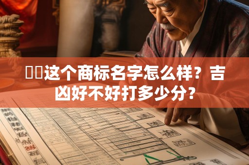 羅賓这个商标名字怎么样？吉凶好不好打多少分？